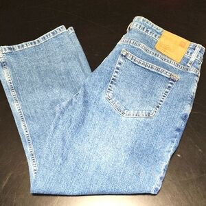 Mossimo Supply Co Blue Ankle/Cropped Jeans Classic Denim Sz 15